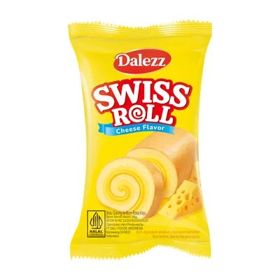 Dalezz Bolu Gulung Isi Krim Rasa Keju 28g