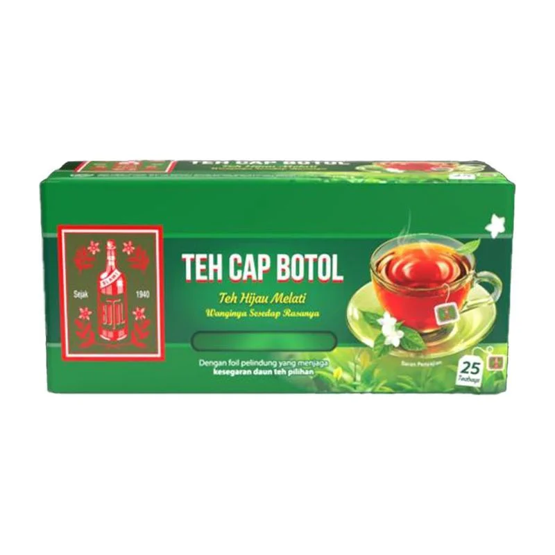 Teh Celup Cap Botol Hijau 25's
