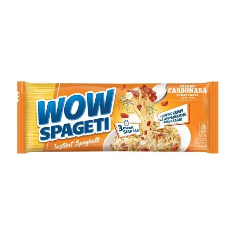WOW Spageti Creamy Carbonara 80gr