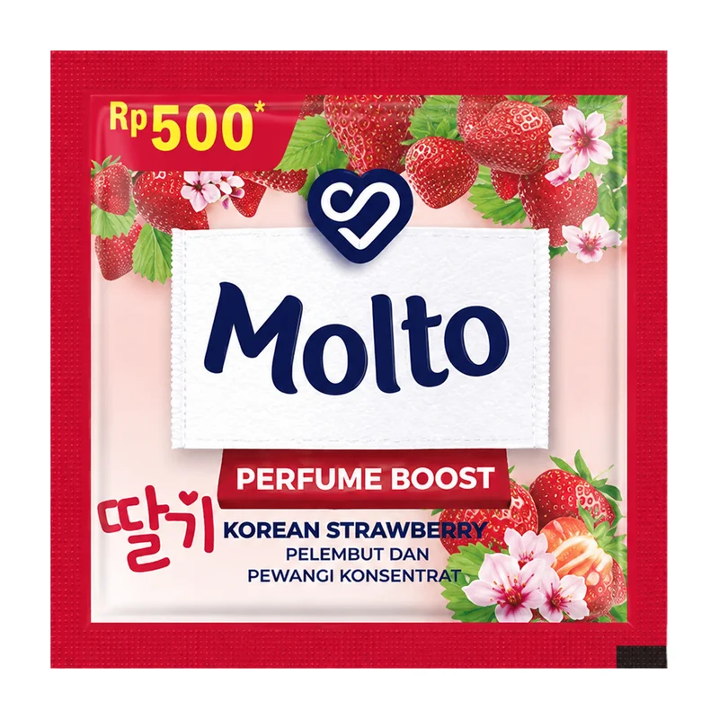 Molto Pewangi Pakaian Korean Strawberry 11ml