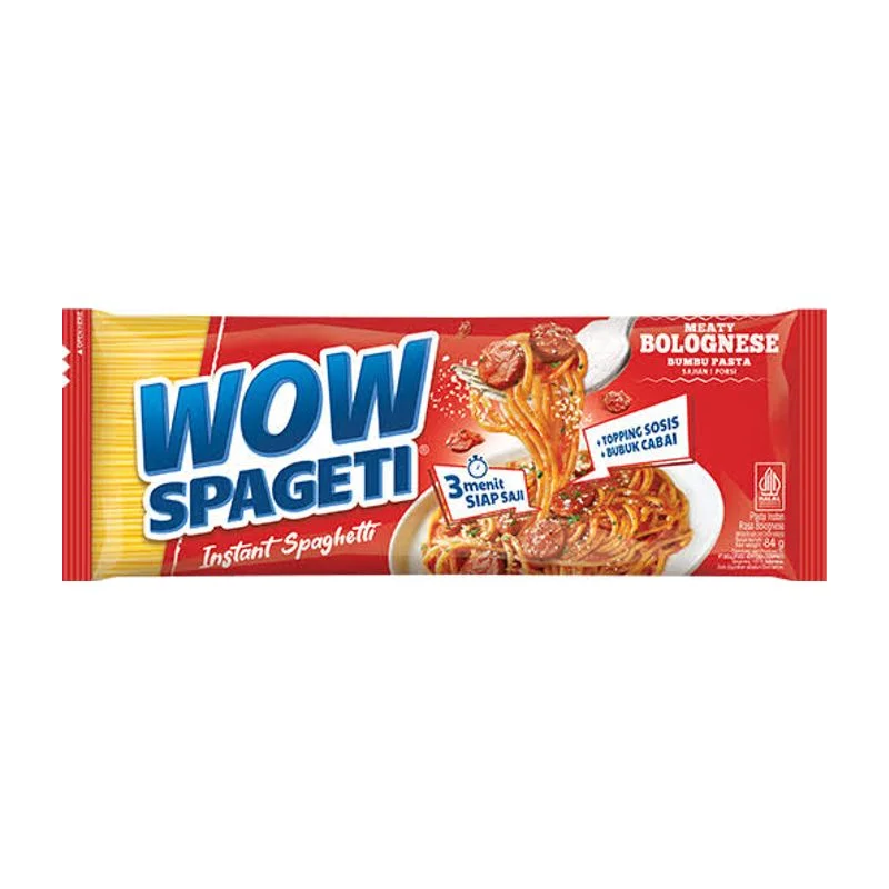 Wow Spageti Meaty Bolognese 76gr