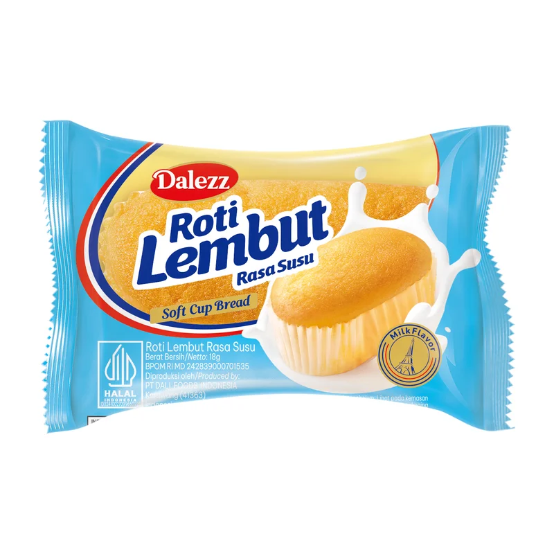 Dalezz Roti Lembut Rasa Susu 18g