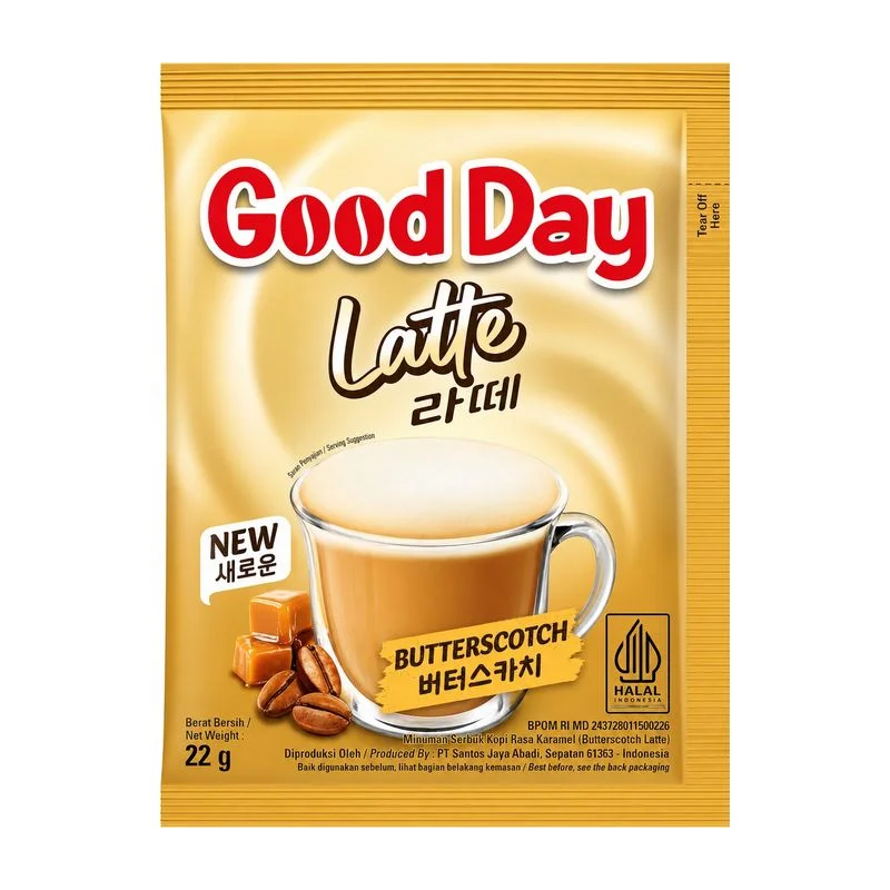 Good Day latte butterscotch 22gr