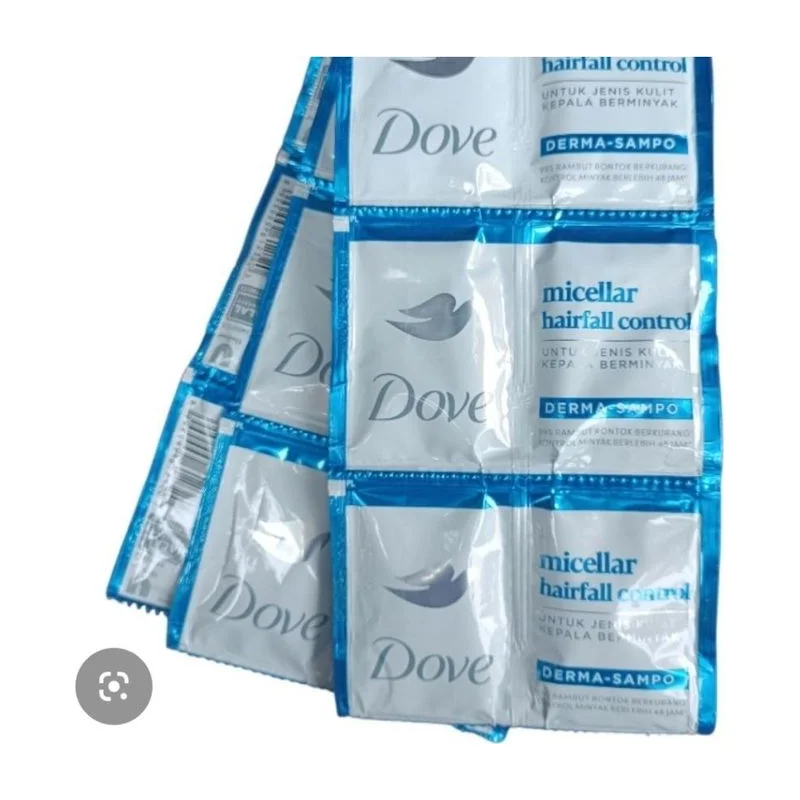 Shampo Dove 10ml kemasan shachet