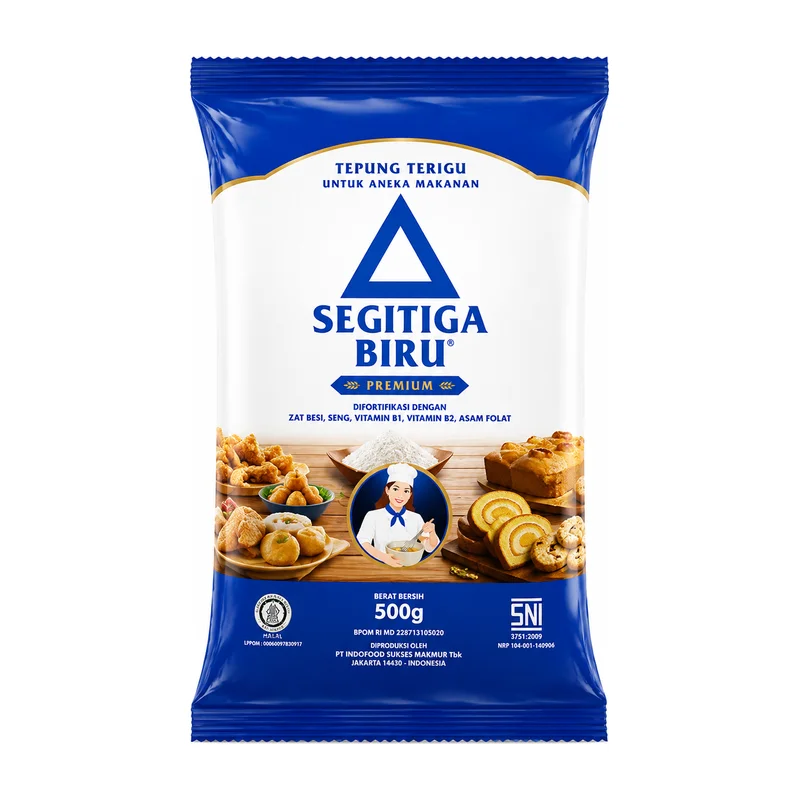 Tepung Terigu Segitiga Biru 500gr