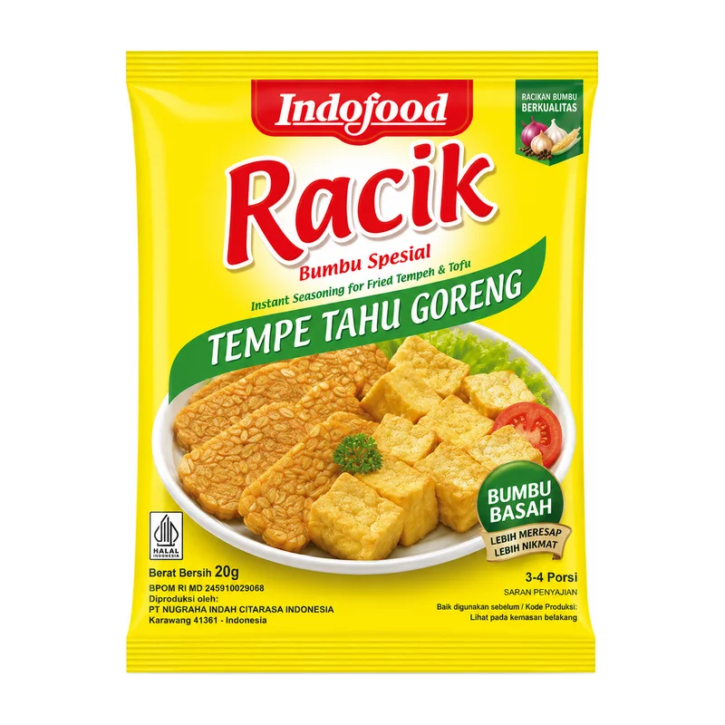 Indofood Racik Tempe Tahu Goreng 20gr