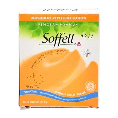 Soffell Jeruk Anti Nyamuk sachet 11g