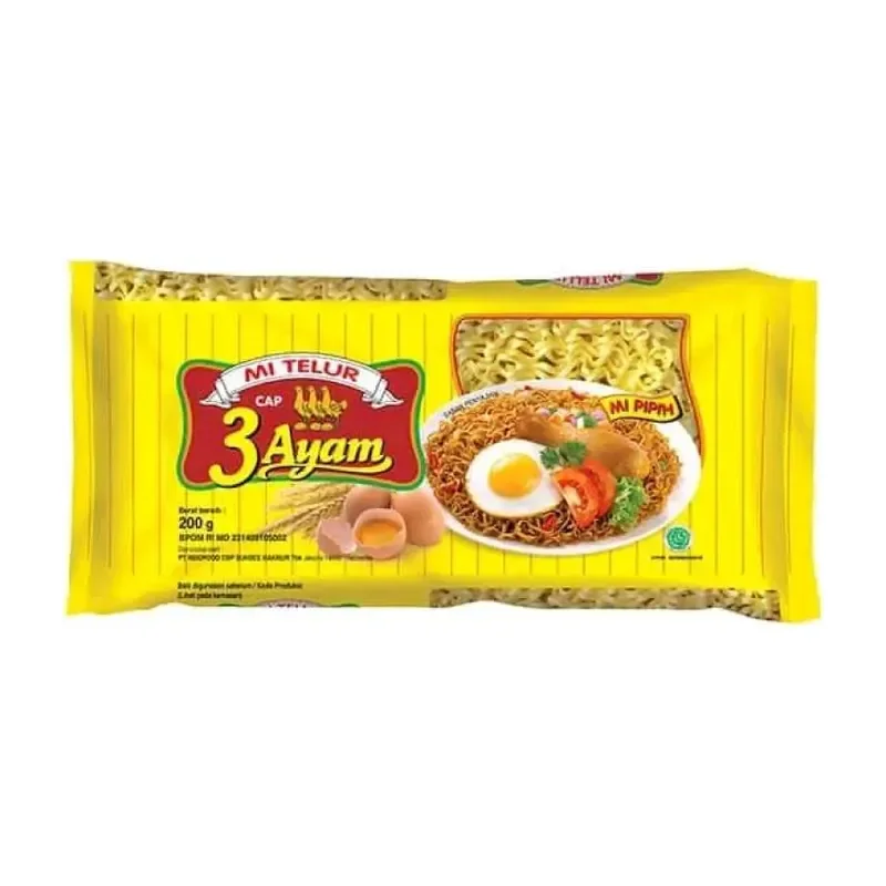 3 ayam mie telur kuning 200gr