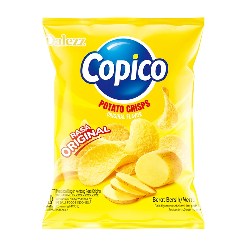 Copico Makanan Ringan Kentang Rasa Original 18g