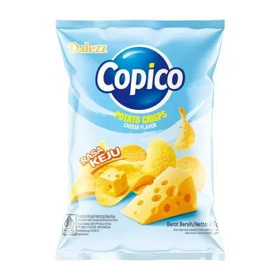 Copico Makanan Ringan Kentang Rasa Keju 18g