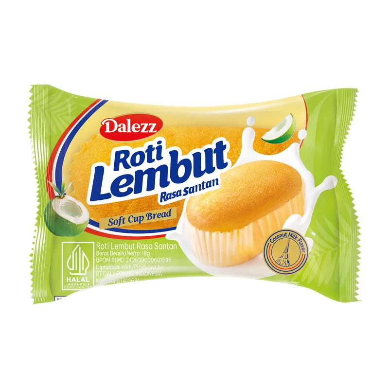 Dalezz Roti Lembut Rasa Santan 18g