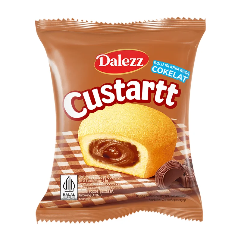 Dalezz Bolu Isi Krim Rasa Cokelat 33g