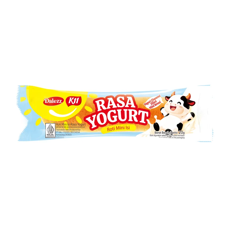 K11 Roti Mini Isi Rasa Yogurt 20g